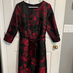RSVP by Talbots - floral dress T-length